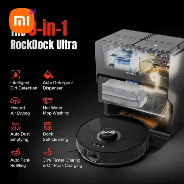 جارو رباتیک شیائومی مدل Roborock S8 Max Ultra