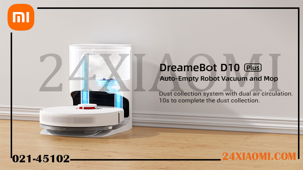 جارو رباتیک شیائومی دریم مدل Dreame D10 Plus Gen 2 Robot Vacuum