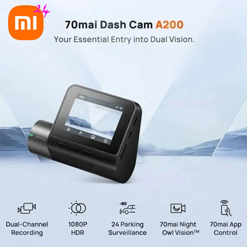دوربین خودرو شیائومی مدل 70Mai Dash Cam A200